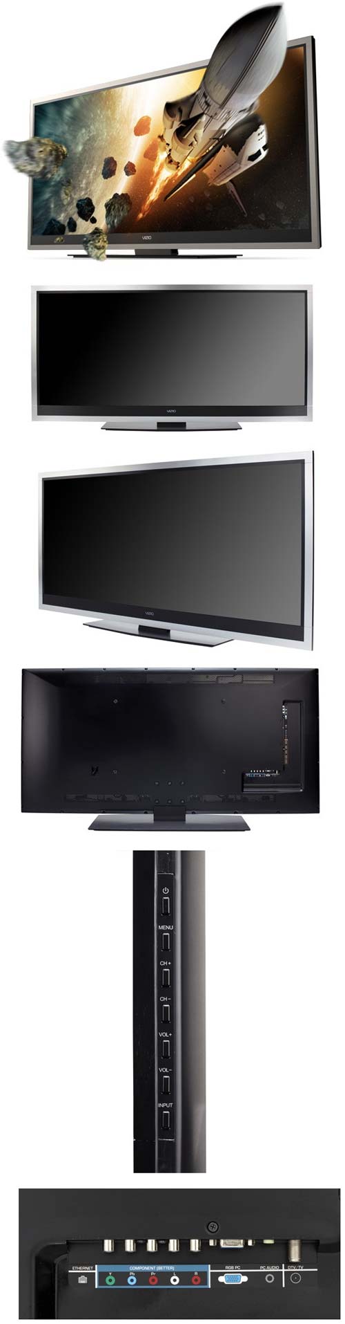 Vizio предлагает поистине широкоформатный телевизор XVT3D580CM