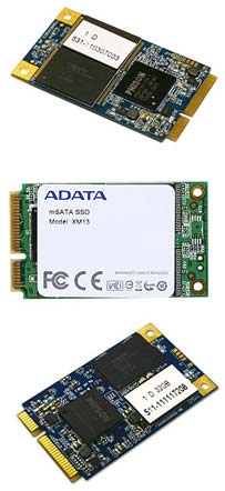AVADirect предлагает Mini SSD для ноутбуков