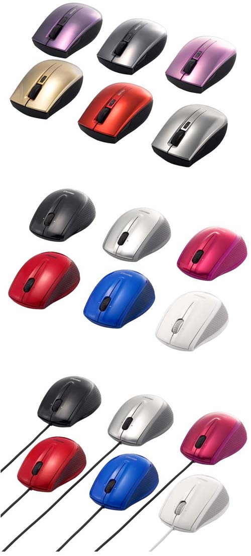 Buffalo предлагает целую армию мышей - серии BSMBLW01, BSMBLW02 и BSMBLU02