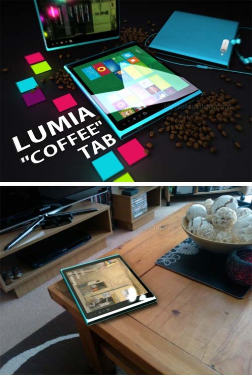 Фотографии планшета Nokia Lumia Coffee Tab