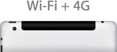 Wi-Fi + 4GLTE