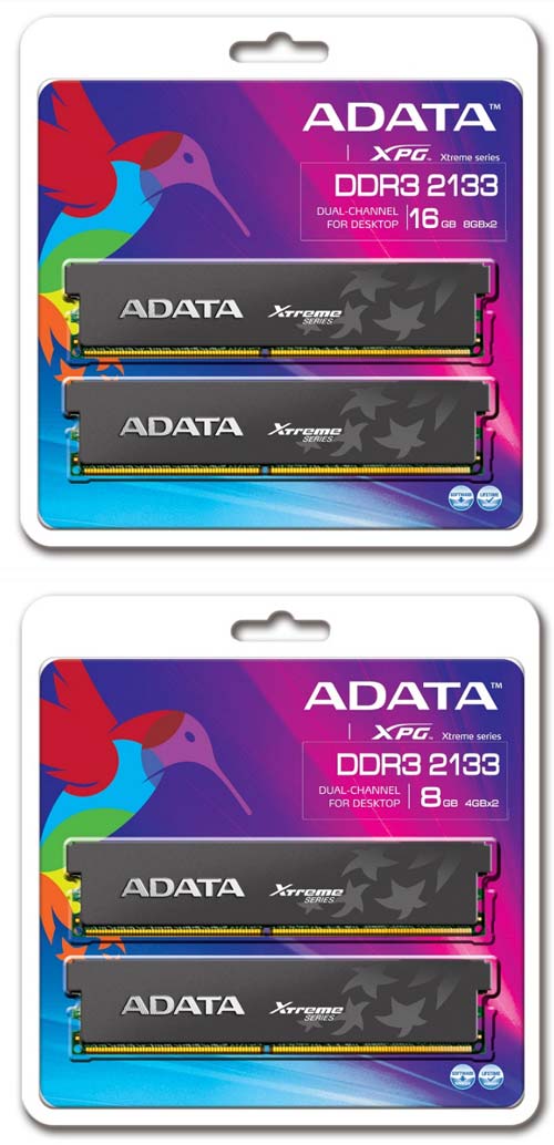 ADATA уже продаёт оперативную память XPG Xtreme DDR3-2133X