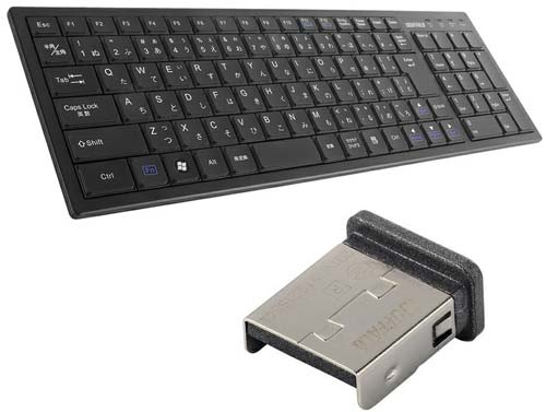 Buffalo предлагает беспроводную клавиатуру для ПК SRKB05BK