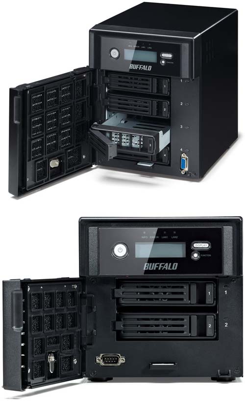 Buffalo предлагает внешние хранилища данных TeraStation 5000 и 7000