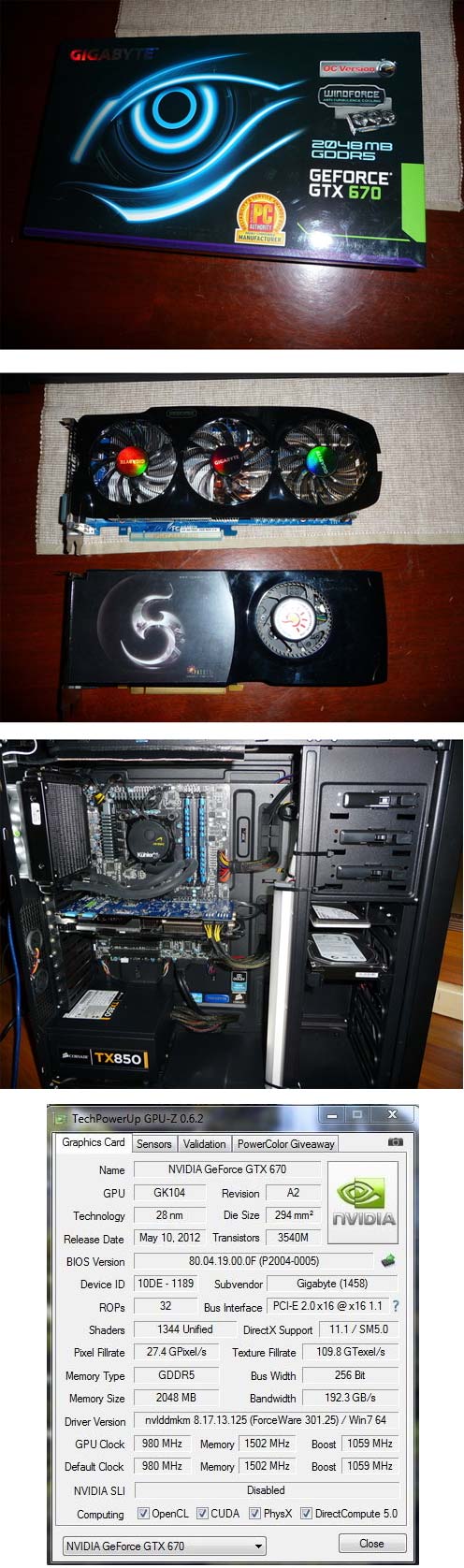GeForce GTX 670, различные варианты