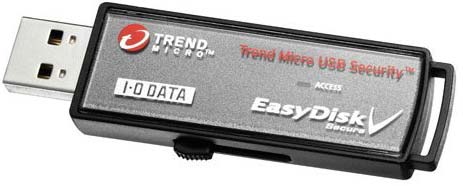 I-O Data предлагает флешку с антивирусом - EasyDisk V
