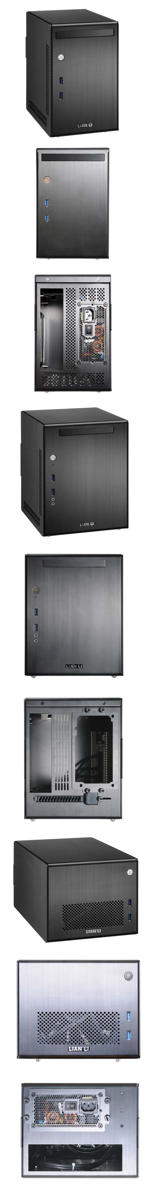 Корпуса Lian Li PC-Q02, PC-Q03 и PC-Q16 Корпуса Lian Li PC-Q02, PC-Q03 и PC-Q16