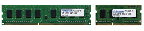 Princeton предлагает большое количество разнообразных модулей оперативной памяти DDR3