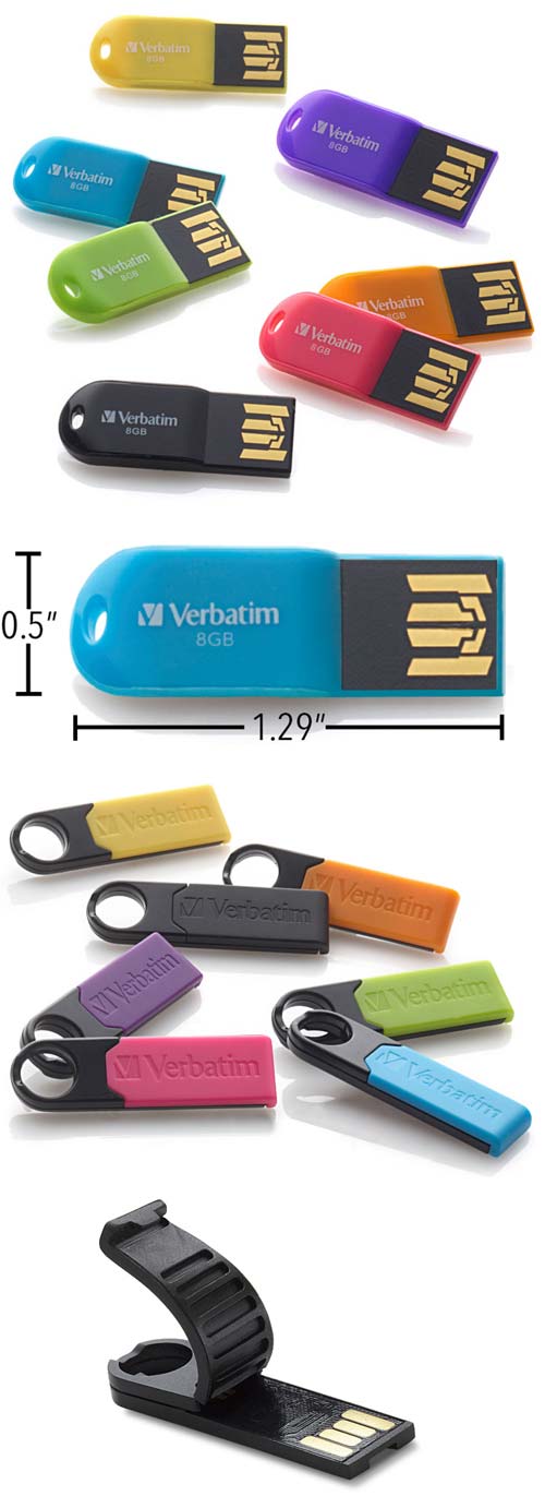 Флешки Verbatim Store 'n' Go Micro и Micro Plus