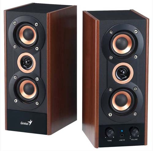 Genius представляет стерео-колонки SP-HF800A