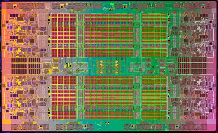 Схематичное изображение Intel Itanium 9500