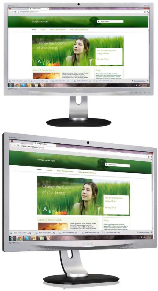 Philips представляет монитор Brilliance 231P4QRYES