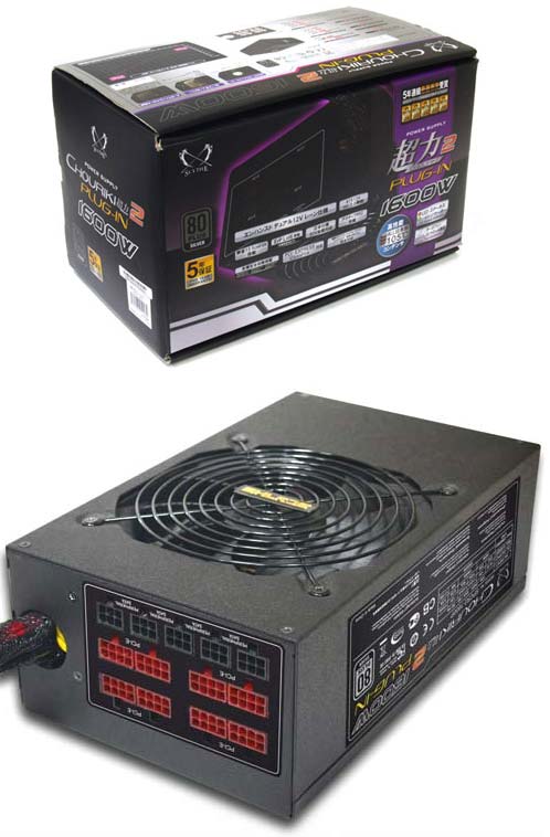 Фото блока питания Scythe Chouriki 2 Plug-in 1600W