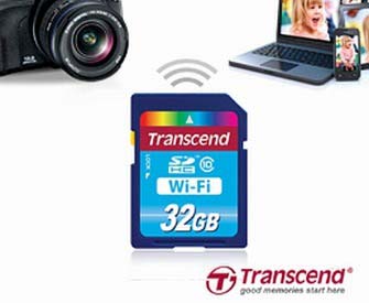 Transcend предлагает карты памяти Wi-Fi SD