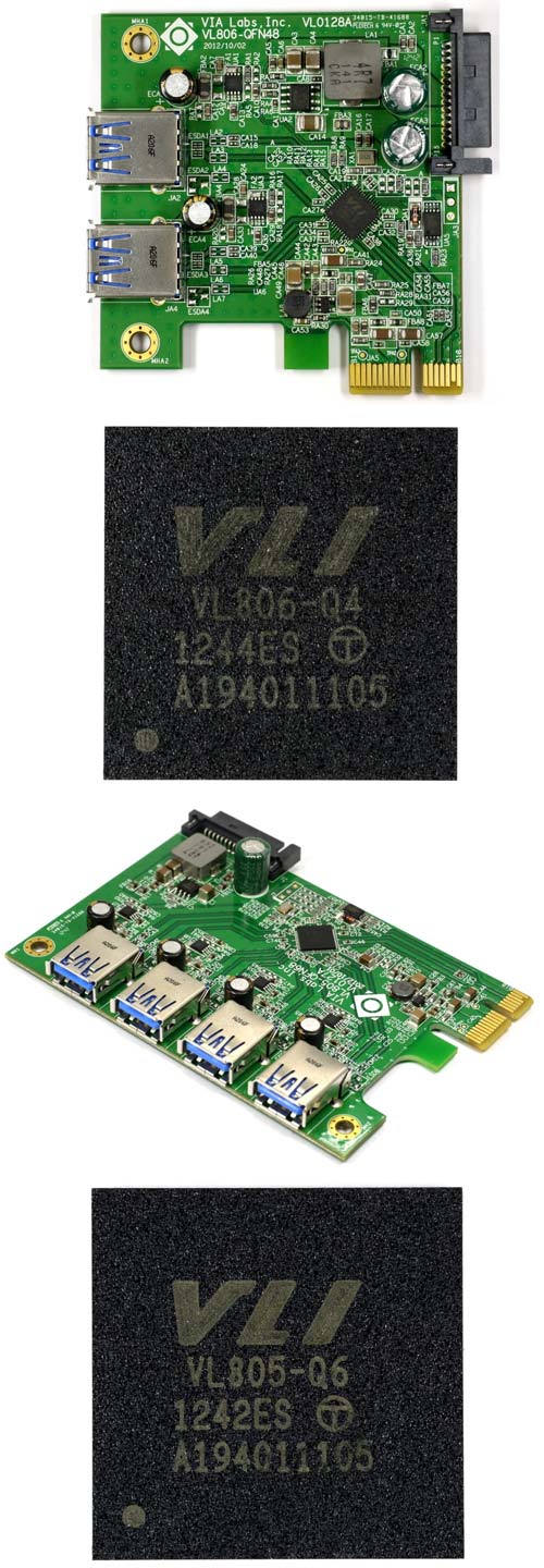 VIA Labs представляет свои новые творения - VIA VL805 и VL806