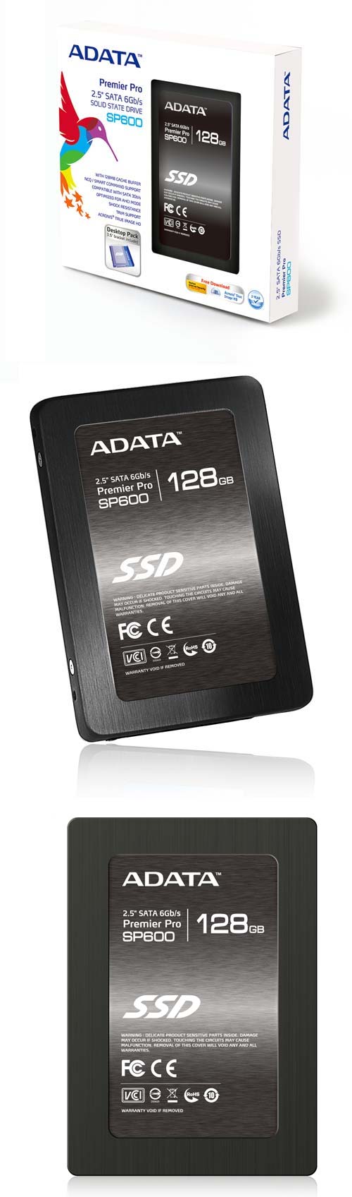 ADATA SP600 - бюджетные SATA 6Гб/с накопители