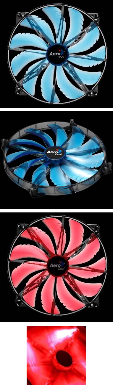 AeroCool представляет вентиляторы SilentMaster 200 LED
