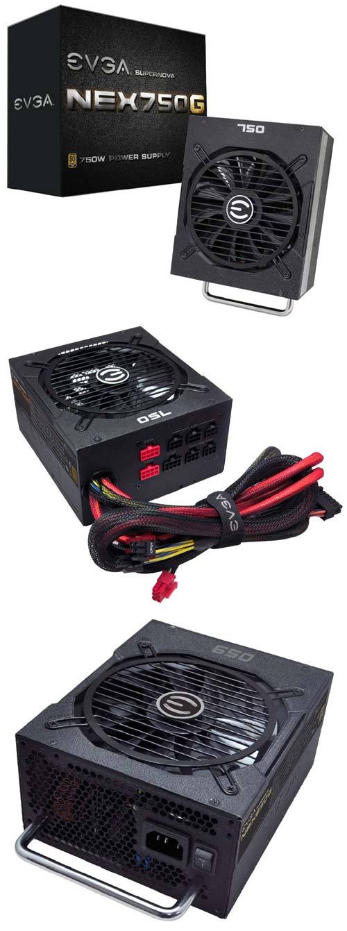 Новые БП серии SuperNOVA NEX от EVGA