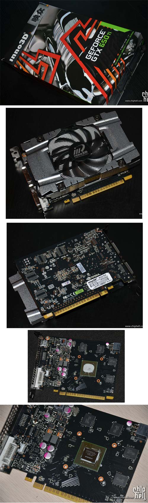 Фотографии видеокарты Inno3D GeForce GTX 650 Ti