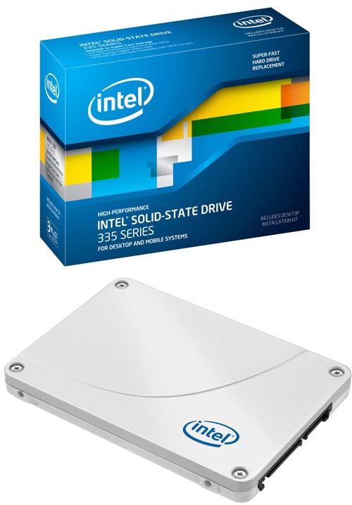 Официальные фотографии Intel SSD 335-й серии