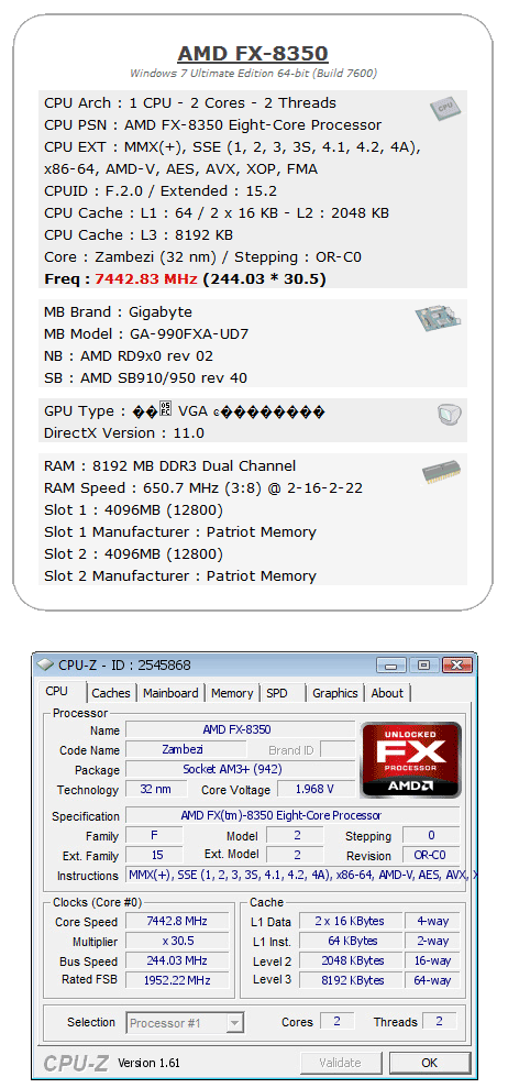 Ma Yuchuan удалось хорошо погнать процессор FX-8350