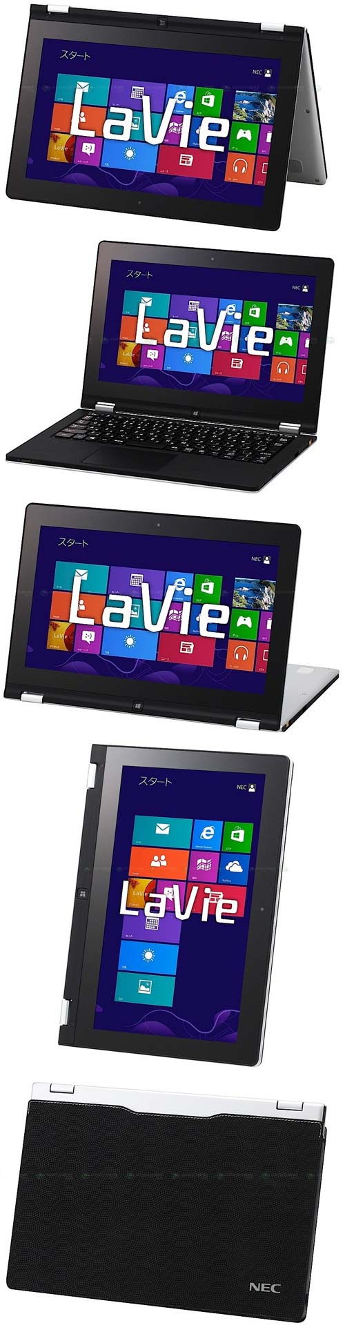 NEC представляет планшет/ноутбук LaVie Y