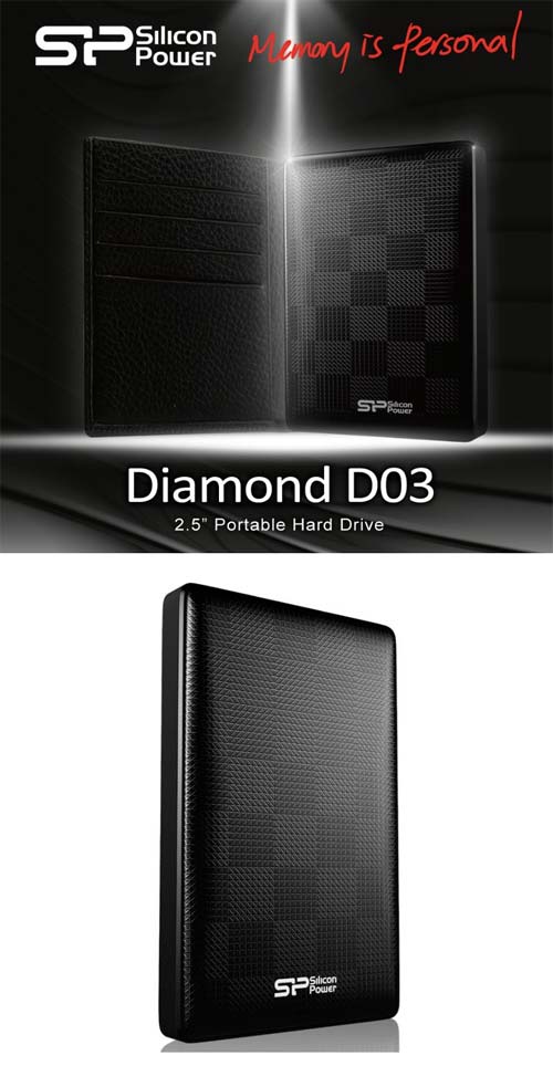 Diamond D03 - новая линейка USB 3.0 накопителей от Silicon Power