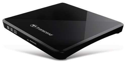 Тонкий внешний DVD рекордер от Transcend
