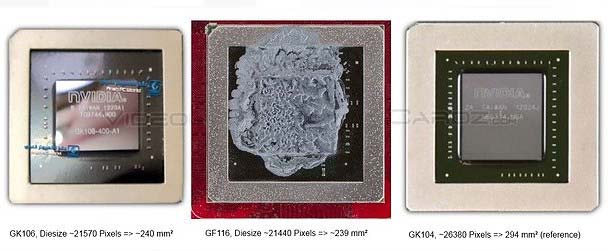 Фотографии графического ядра GTX 660 - GK106