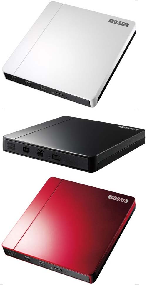 I-O Data представляет внешний DVD "резак" DVRP-U8