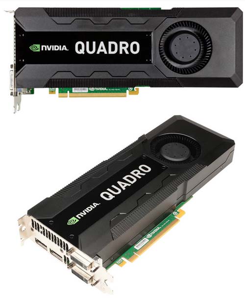 Nvidia Quadro K5000 понравится контент-криейтерам, предпочитающим Мак