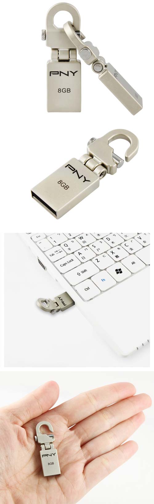 Mini Hook Attache - новая флешка от PNY Mini Hook Attache - новая флешка от PNY