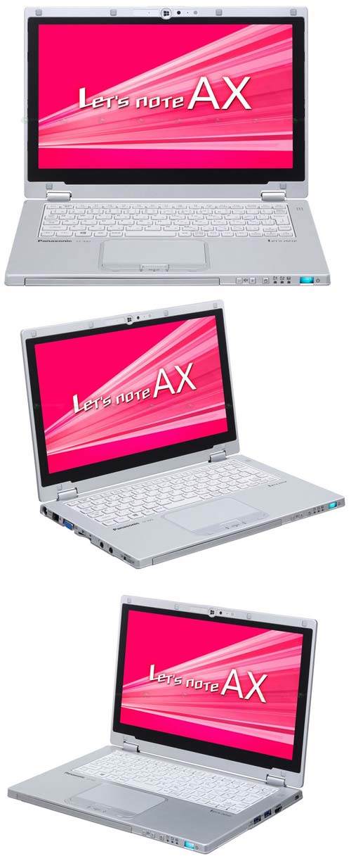 Panasonic Let's Note AX2 - и планшет и ноутбук