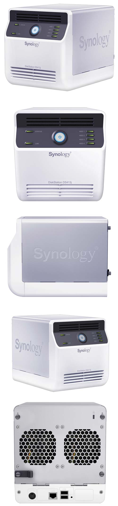Новое симпатичное творение Synology - DiskStation DS413j