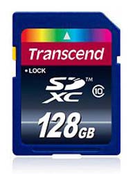 Transcend предлагает SDXC карточку памяти на 128ГБ