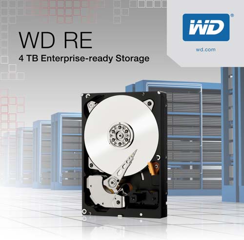 WD предлагает 4ТБ винчестер RE WD предлагает 4ТБ винчестер RE