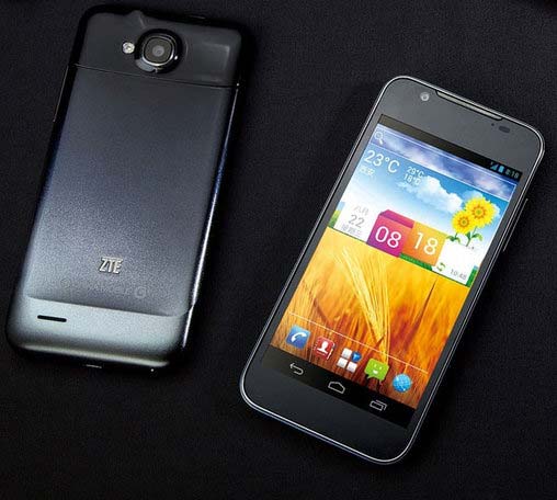 ZTE Grand Era U985 - тонкий смартфон с четырёхъядерным процессором