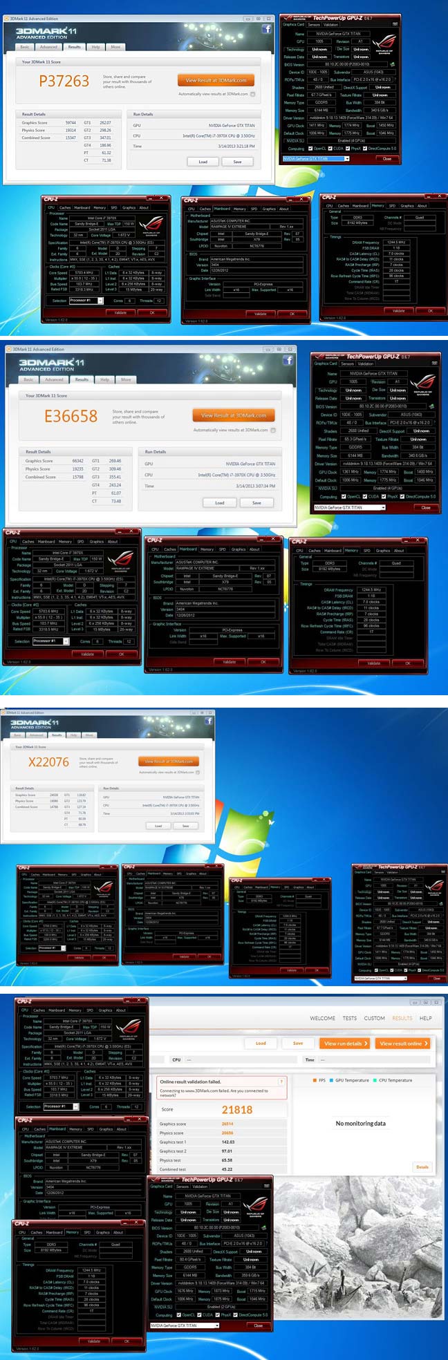 ASUS GeForce GTX Titan ставит рекорды в 3DMark