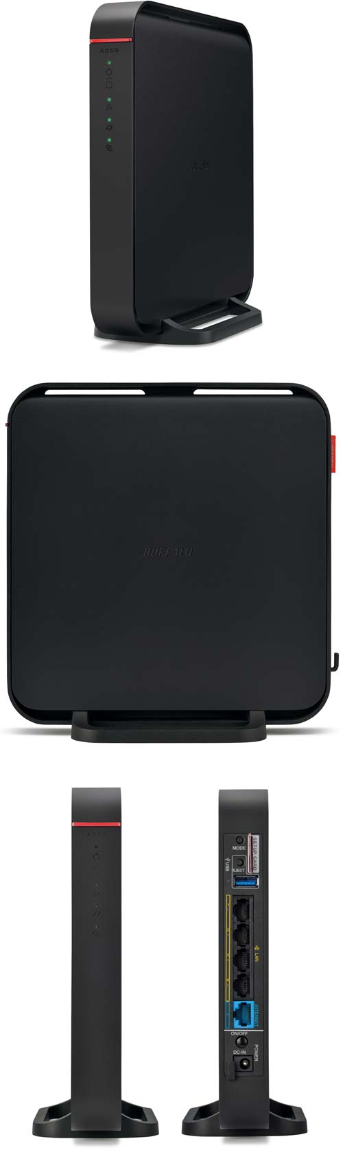 Внешний вид маршрутизатора Buffalo WZR-600DHP2