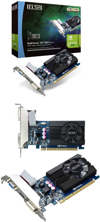 Видеокарта ELSA GeForce GT 620 Rev.2