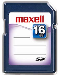 Новый продукт от Maxell - профессиональная SDHC карта