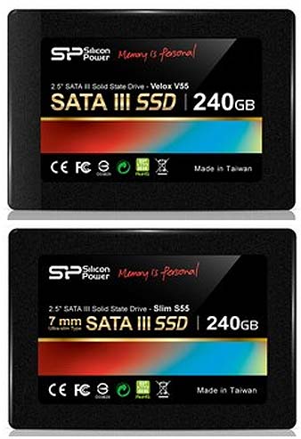 Silicon Power рада рассказать об SSD Velox V55 и Slim S55