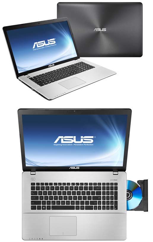 ASUS предлагает ноутбук X750JB-TY030H