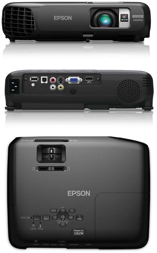 Беспроводной проектор Epson PowerLite 1262W