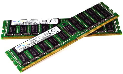 DDR4 памяти от Samsung на фото