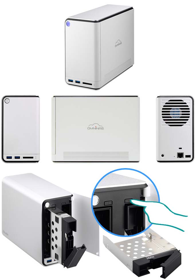 NAS агрегат Shuttle KD21