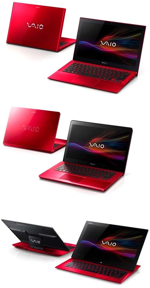 Sony предлагает Red Edition своих ноутбуков VAIO