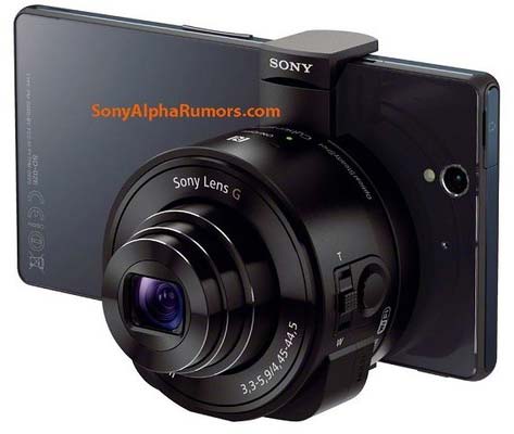 Sony, возможно, представит объективы DSC-QX10 и DSC-QX100