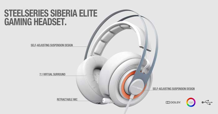 SteelSeries предлагает игровую гарнитуру Siberia Elite