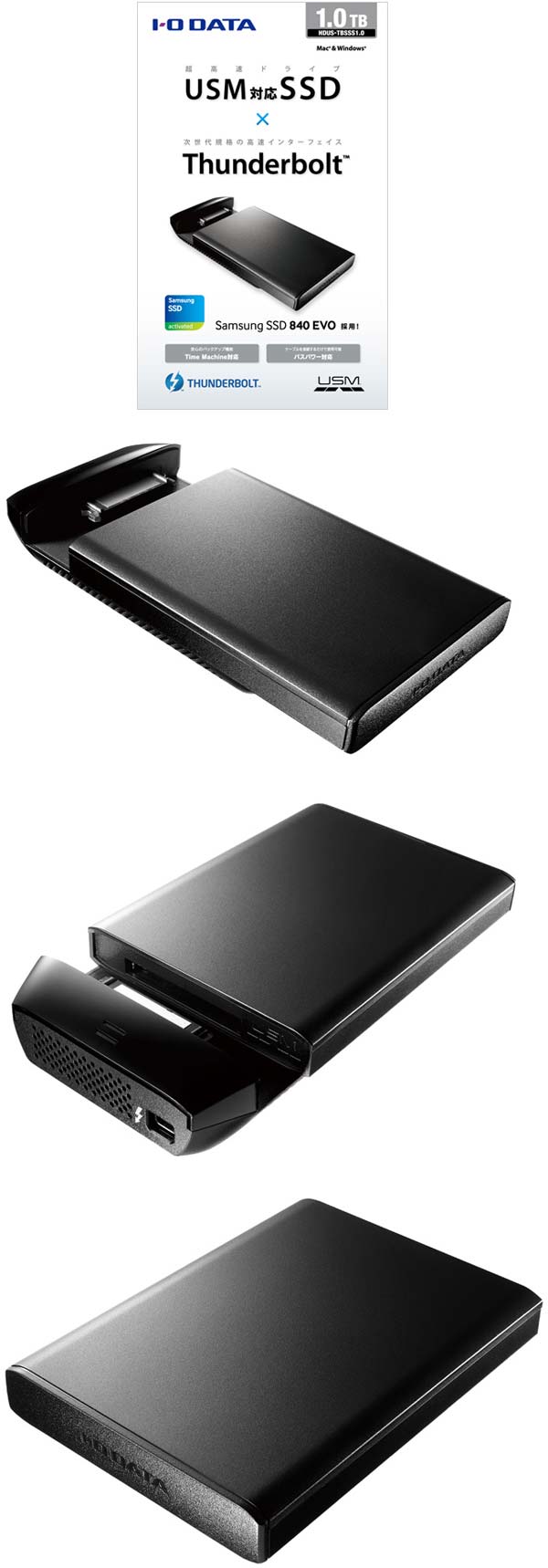 Внешний SSD HDUS-TBSSS от I-O Data